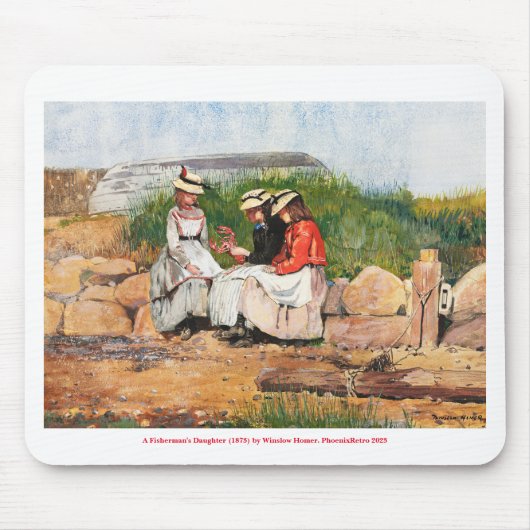 Tapis De Souris Art Américain (Devant)