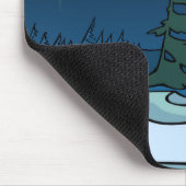 Tapis De Souris Art arctique Mousepad Stylé Faune Mousepad (Coin)