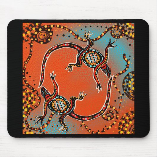 TAPIS DE SOURIS ART AUSTRALIE (Devant)