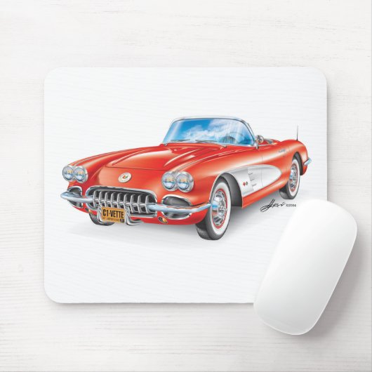 TAPIS DE SOURIS ART AUTOMOBILE C-ONE (Avec souris)