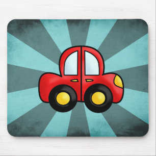 Tapis De Souris Art Automobile Classique Impression Automobile Rét
