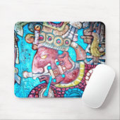 Tapis De Souris Art aztèque de Mousepad d'Indien de grand prêtre (Avec souris)