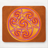 Tapis De Souris Art Celtique Spiral Design Mouse Mat (Devant)