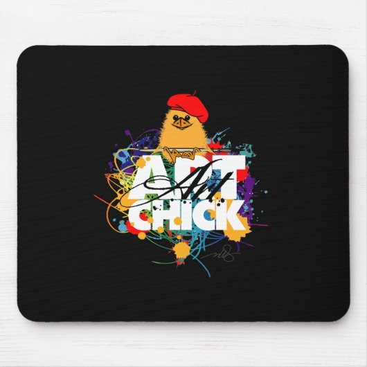 Tapis De Souris Art Chick (Devant)