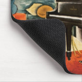 Tapis De Souris Art coloré vintage d'annonce d'instrument de piano (Coin)