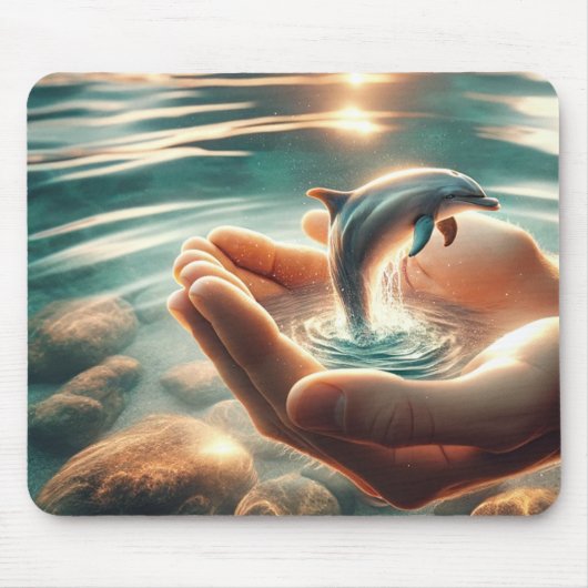 Tapis De Souris Art dauphin (Devant)