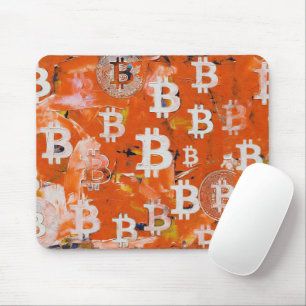 Tapis De Souris Art de Bitcoin (#5) peinture à l'huile