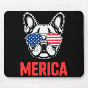 Tapis De Souris Art de Bouledogue Français Cool pour Hommes Femmes