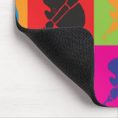 Tapis De Souris Art de bruit d'art (Coin)