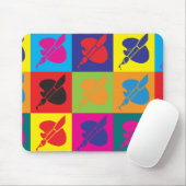 Tapis De Souris Art de bruit d'art (Avec souris)