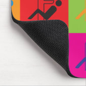 Tapis De Souris Art de bruit d'art dentaire (Coin)