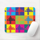 Tapis De Souris Art de bruit de massage (Avec souris)