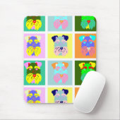 Tapis De Souris Art de bruit de Schnauzer (Avec souris)