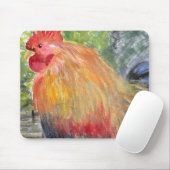 Tapis De Souris Art de coq/poulet de Mousepad (Avec souris)