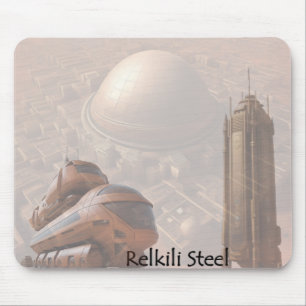 Tapis De Souris Art de couverture en acier Relkili