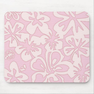 Tapis De Souris Art de fleurs roses pastel