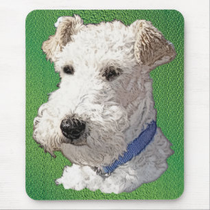 Tapis De Souris Art de Fox Terrier de fil