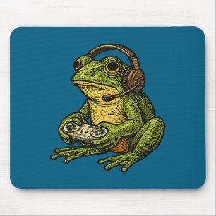Tapis De Souris Art de grenouille de joueur japonais Hommes Femmes