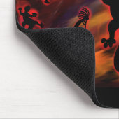 Tapis De Souris Art de Kokopelli (Coin)