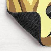 Tapis De Souris Art de labrador retriever (Coin)
