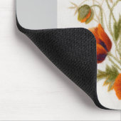 Tapis De Souris Art de pavot (Coin)