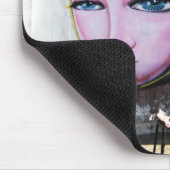 Tapis De Souris Art de rue Lady Lao Graffiti (Coin)