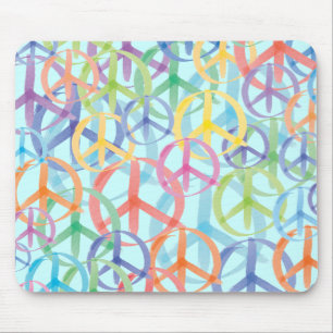 Tapis De Souris Art de symboles de paix