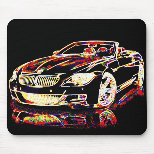 Tapis De Souris Art de voiture (Devant)