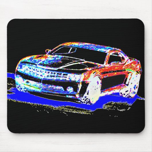 Tapis De Souris Art de voiture (Devant)