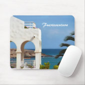 Tapis De Souris Art de voyage côtier de Fuerteventura (Avec souris)