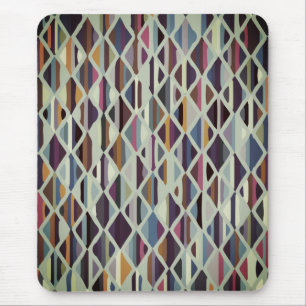 Tapis De Souris Art déco moderne multicolore