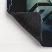 Tapis De Souris Art Déco Ninja Star Icon, Galaxy lightning overlay (Coin)