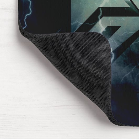 Tapis De Souris Art Déco Ninja Star Icon, Galaxy lightning overlay (Coin)