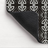 Tapis De Souris Art Déco Noir Et Blanc (Coin)