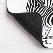Tapis De Souris Art déco Zebra (Coin)