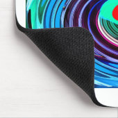 Tapis De Souris Art des points chauds rouges (Coin)