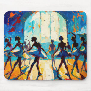 Tapis De Souris Art du Ballet (#1) peinture à l'huile