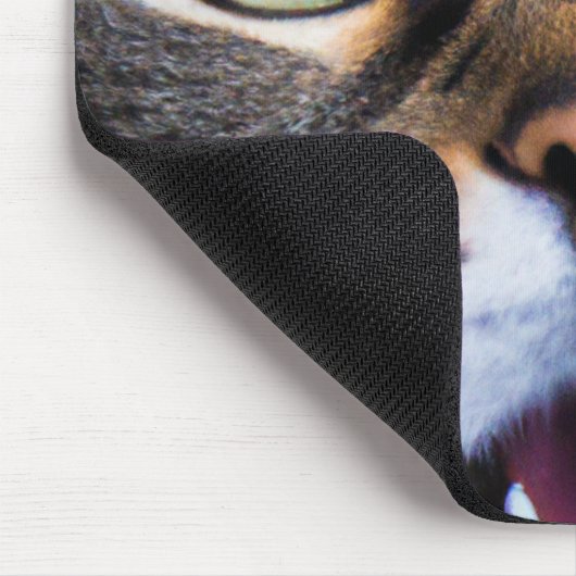 Tapis De Souris Art du chat | Surprised Kitty | Funny Kitten Mouse (Coin)
