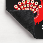 Tapis De Souris Art du faisan paon (Coin)
