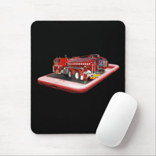 Tapis De Souris Art du fond du moteur de feu,