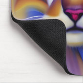 Tapis De Souris Art du Lion de montagne (Coin)