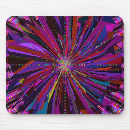 Tapis De Souris Art du mandala (Devant)