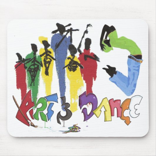 Tapis De Souris art et danse (Devant)