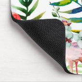 Tapis De Souris Art flamand tropical (Coin)