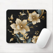 TAPIS DE SOURIS ART FLORAL #2 (Avec souris)