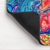 Tapis De Souris Art fluide (Coin)