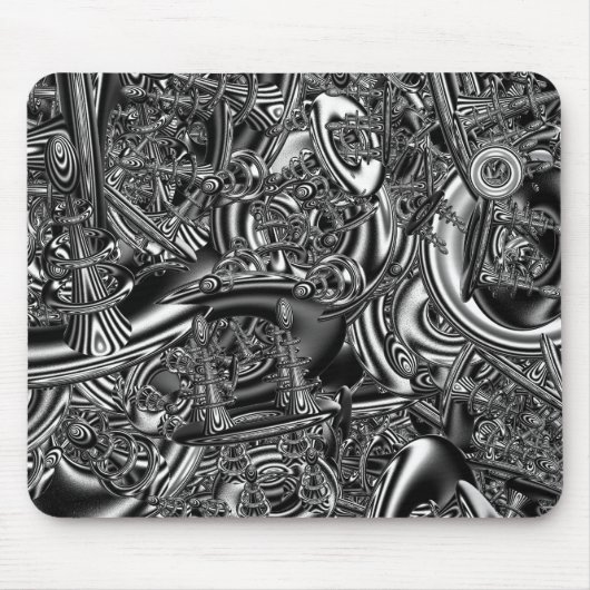 Tapis De Souris Art fractal Sci fi (Devant)