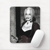 Tapis De Souris Art gothique Mousepad de vampire de maîtresse (Avec souris)