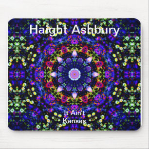Tapis De Souris Art hippie psychédélique de mode de Haight Ashbury