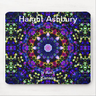 Tapis De Souris Art hippie psychédélique de mode de Haight Ashbury
